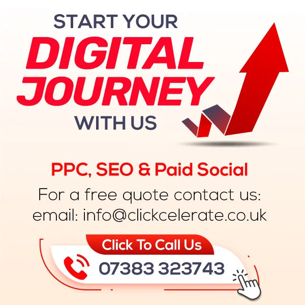 Stand out from the crowd with ClickCelerate PPC, SEO and Paid Social Advertising services